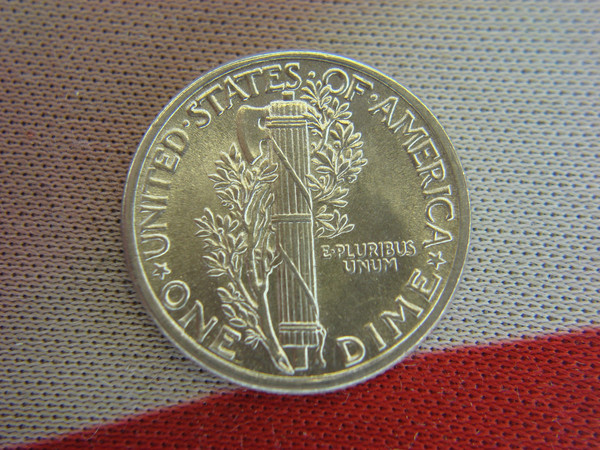 1936-1939 Mercury Dimes Set (4 Coins) - High Grade Circulated US Coins - Liberty Head Design