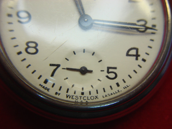 Vintage Westclox Bull's Eye & Scotty Pocket Watches - Running Pair - Estate Find