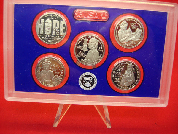 2024 U.S. 10 PC Clad Proof Set - Complete with American Women Quarters & Box