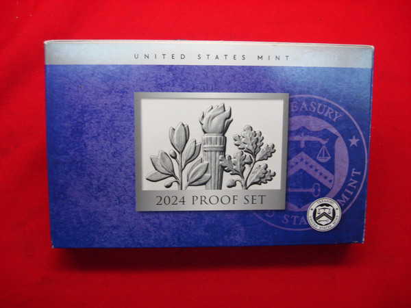 2024 U.S. 10 PC Clad Proof Set - Complete with American Women Quarters & Box