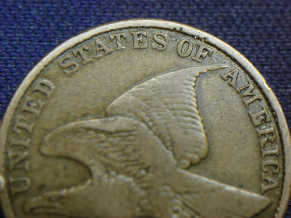 1858 LL Flying Eagle Cent - Rare Copper/Nickel Cent, Excellent Condition