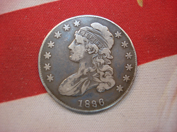 1836 Lettered Edge Bust Half Dollar - High Grade Coin -  Nice Details & Surfaces