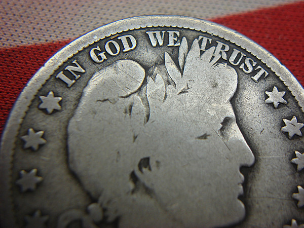 1900-S Barber Half Dollar - Natural Surfaces, Nice Detail (Good Condition)