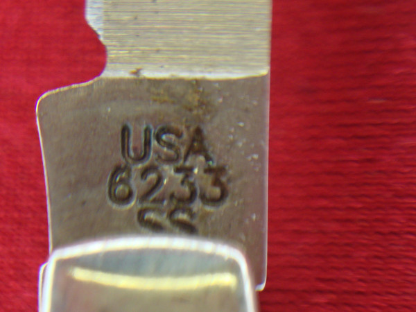 Vintage CASE XX #6233 Stockman Pocket Knife - Two Blades, Excellent Condition