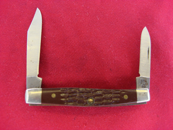 Vintage CASE XX #6233 Stockman Pocket Knife - Two Blades, Excellent Condition