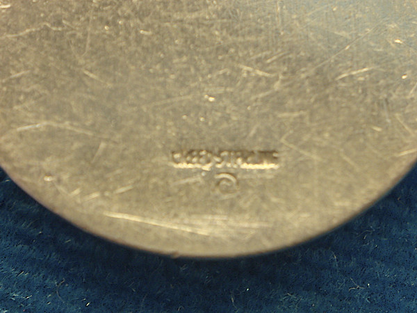 Vintage Creed Sterling Silver St. Elizabeth 3D Charm (5.3g)