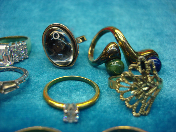 Vintage to Modern Fashion Ring Lot - 15 Unique & Stylish Statement Pieces - Under $3 Each