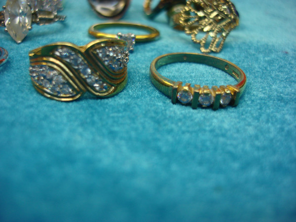 Vintage to Modern Fashion Ring Lot - 15 Unique & Stylish Statement Pieces - Under $3 Each