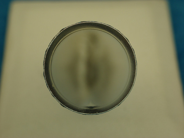 Elegant Sterling Silver CZ Band Ring (Size 6) - Pre-Owned, Excellent Condition