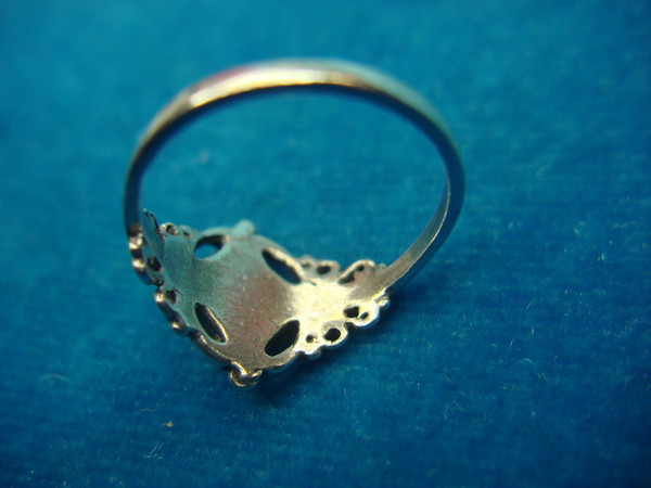 Stunning Turquoise Sterling Silver Ring | Size 5.5 | Fancy Setting