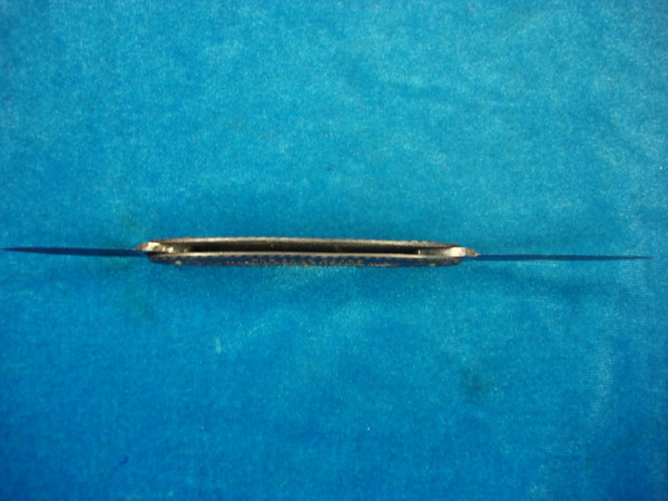 Vintage Good Roads Machinery Co. Pocket Knife - Silver Plate, Two Blades