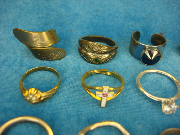 Vintage Fashion Ring Lot of 15 - Unique Estate Finds, Mix of Styles & Eras