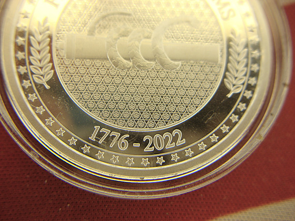 Infowars Founding Member 1 oz .999 Fine Silver Round - Come & Take It Design