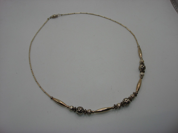 Vintage Navajo Silver Necklace & Earrings Set - Southwestern Jewelry, 9.5g Sterling