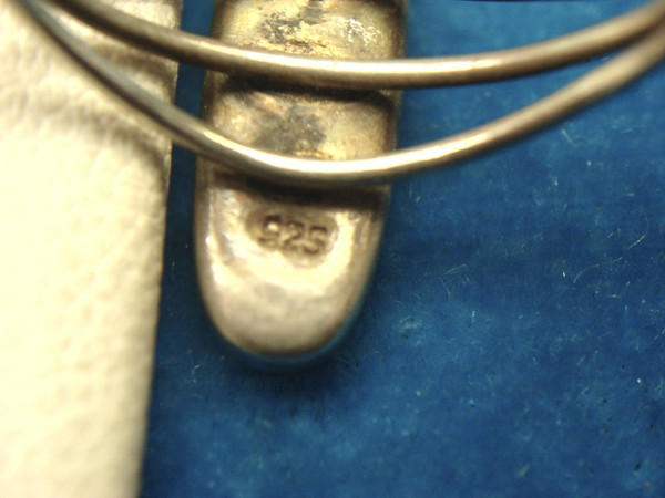 Vintage Sterling Silver Onyx Ring - Size 7 1/4