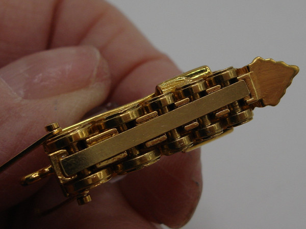 Vintage 1980s Swarovski Crystal Train - Limited Edition, Gold Plated, Rare Collectible