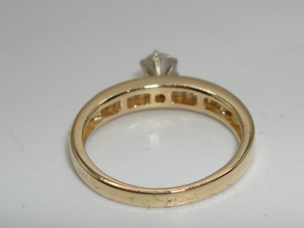 14K Gold 30pt Diamond Engagement Ring - Size 4.5 - SI2 Clarity, G/H Color