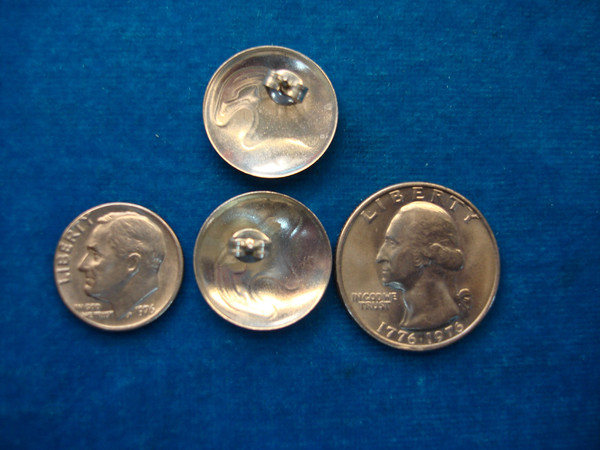 Sterling Silver Native American Spirit Bear Stud Earrings - 3/4 Inch