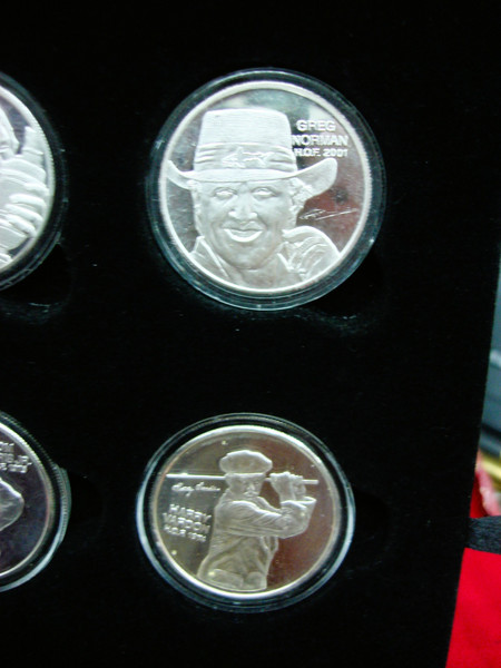 PGA Tour Partners World Golf Hall of Fame Silver Coin Collection (24 Coins, .999 Fine Silver)