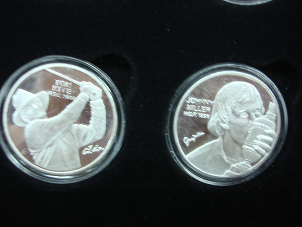 PGA Tour Partners World Golf Hall of Fame Silver Coin Collection (24 Coins, .999 Fine Silver)