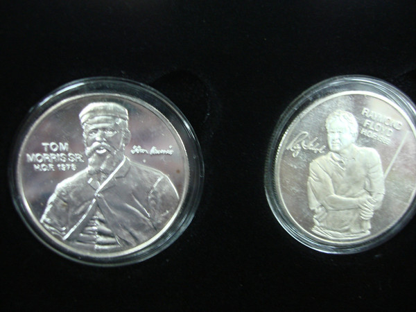 PGA Tour Partners World Golf Hall of Fame Silver Coin Collection (24 Coins, .999 Fine Silver)