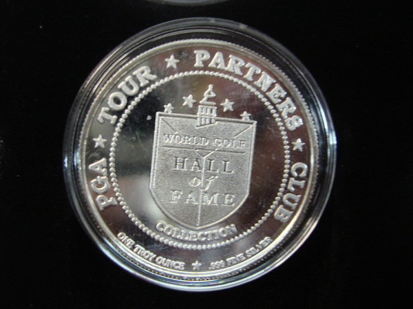 PGA Tour Partners World Golf Hall of Fame Silver Coin Collection (24 Coins, .999 Fine Silver)