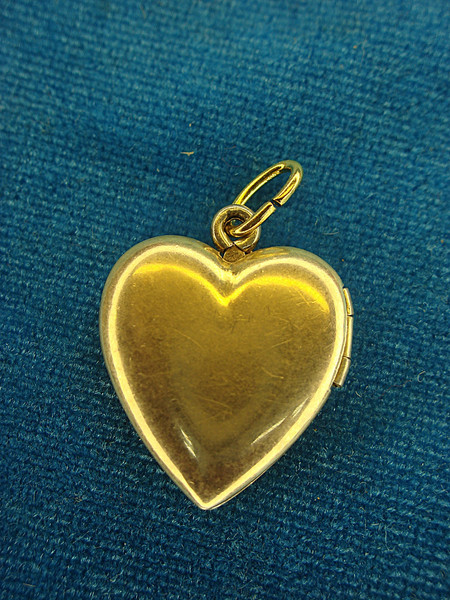 Vintage Gold Filled Locket - 12K GF Extra Fancy Design,  Secure Snap Closure