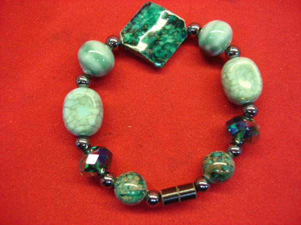 Southwestern Style Bracelet Lot - 3 pc Set (Sizes 8, 7 & 10) - Magnetic Clasps