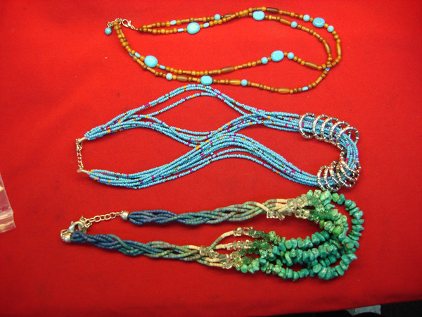 Vintage Southwestern Style Necklace Set (3pc) - Estate Finds