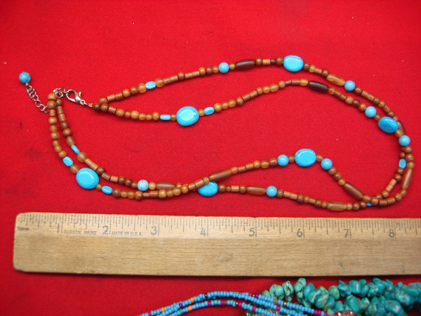 Vintage Southwestern Style Necklace Set (3pc) - Estate Finds