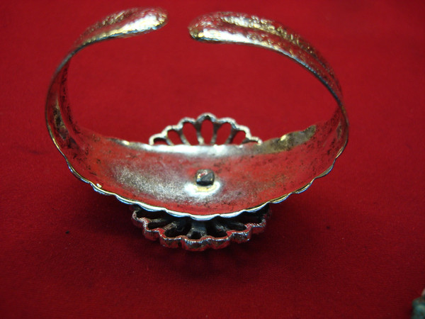 Estate Southwest Style Jewelry Lot: Earrings, Bracelets & Pins