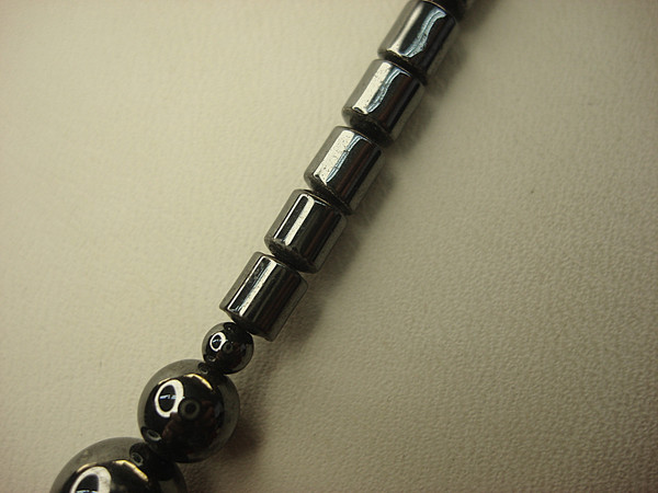 Handmade Hematite Butterfly Necklace | 17