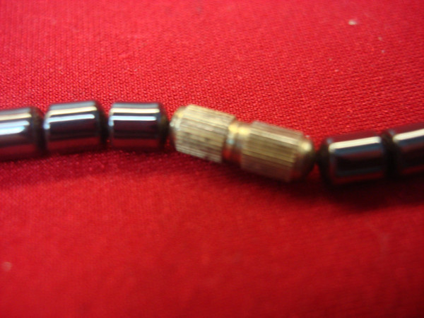 Handmade Hematite Butterfly Necklace | 17