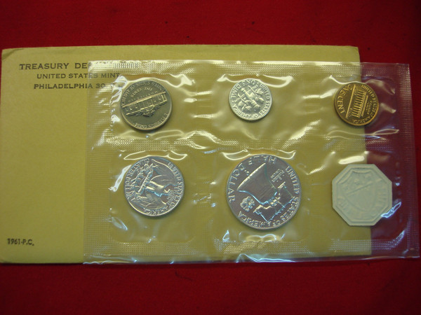Vintage 1961-1964 US Proof Sets - Silver Coin Collection with Envelopes