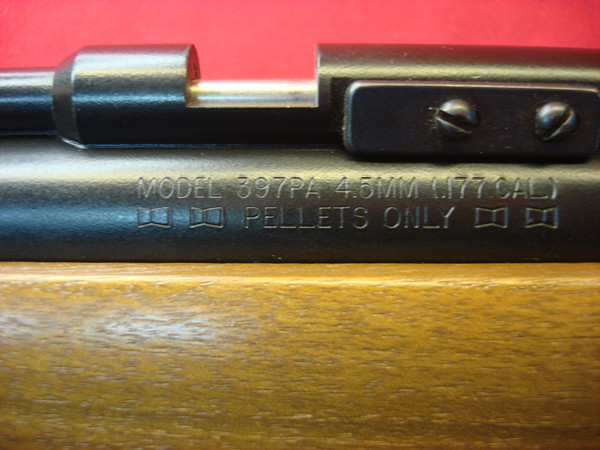 Vintage Benjamin Sheridan Model 397 PA .177 Air Rifle - Walnut Stock, Needs Seals
