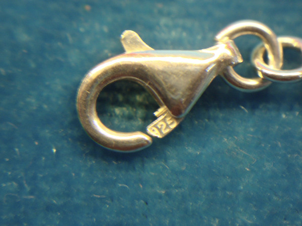 Solid Sterling Silver Chain Bracelet - 7 Inch,  5.50g