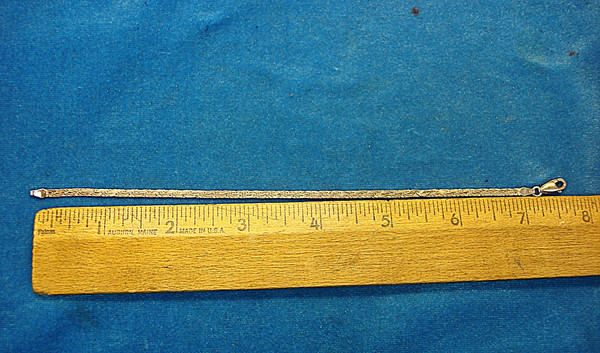 Sterling Silver Fancy Link Bracelet - 7.5 Inches, Solid & Stylish