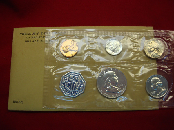 1961-1964 U.S. Proof Sets (Mint Condition) - Silver Dimes, Quarters & Half Dollars