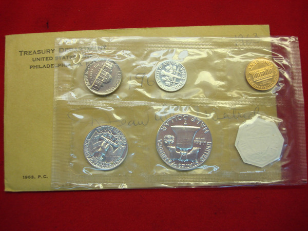 1961-1964 U.S. Proof Sets (Mint Condition) - Silver Dimes, Quarters & Half Dollars