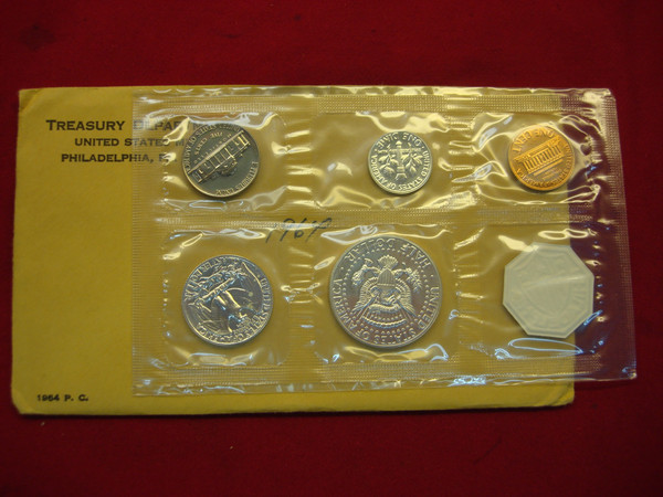 1961-1964 U.S. Proof Sets (Mint Condition) - Silver Dimes, Quarters & Half Dollars