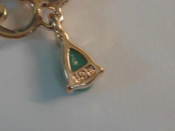 Vintage Gold Vermeil Sterling Silver Emerald Dangle Earrings (1/2ctw) - Mint Condition