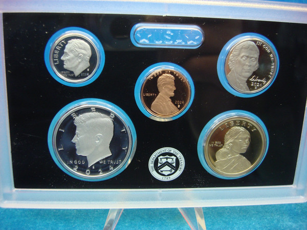 2024 U.S. Silver Proof Set - Complete 10-Coin Set with American Women Quarters & San Francisco Proofs
