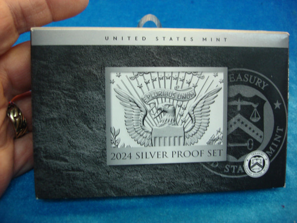 2024 U.S. Silver Proof Set - Complete 10-Coin Set with American Women Quarters & San Francisco Proofs