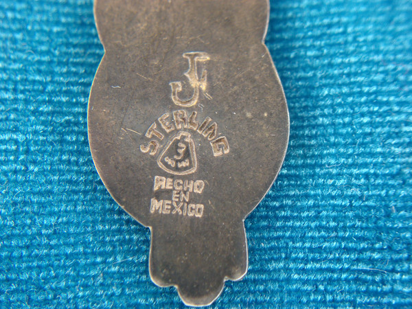 Sterling Silver Enameled Owl Charm by LSG Ozumba - Pre-Owned, Excellent Condition