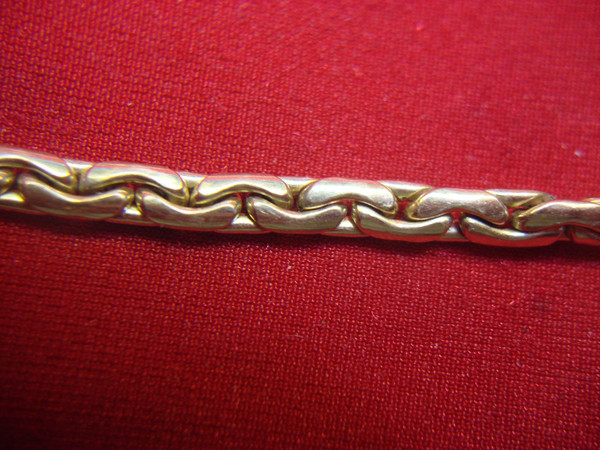 Vintage Gold-Filled Pocket Watch Chain (15