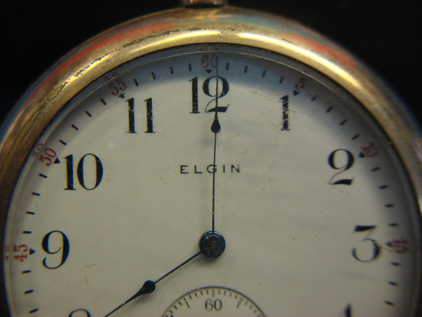Antique Elgin Grade 291 Pocket Watch (1910) - Parts/Repair - 7 Jewel Movement