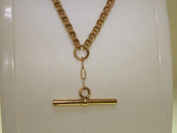 Vintage Krementz Gold Filled Watch Chain (8