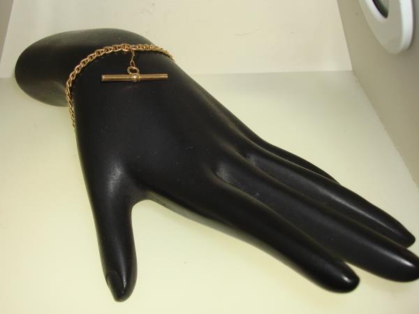 Vintage Krementz Gold Filled Watch Chain (8