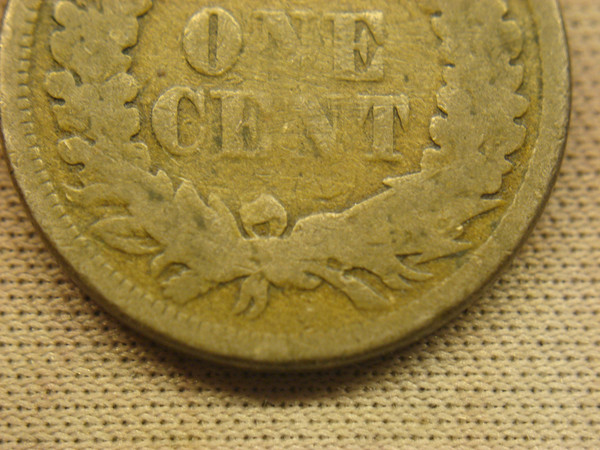 1861 Indian Head Cent - Circulated Copper Nickel with Natural Patina & Details