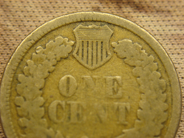 1861 Indian Head Cent - Circulated Copper Nickel with Natural Patina & Details